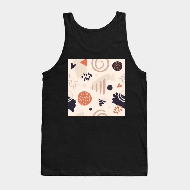 Hand Drawn Abstract | Urban Finery Tank Top by uppermosteN